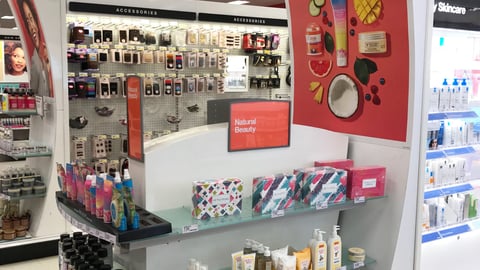 Target Beauty Boxes Endcap